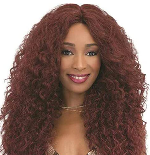 JANET SUPER FLOW DEEP PART LACE CAPRI WIG COLOR OET1B 27